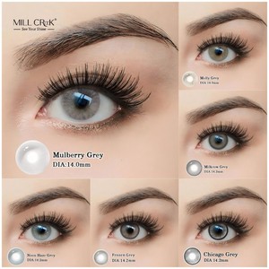 Gray Series Colored Contact Lenses OEM Private Label Factory Direct Supply CE &amp; ISO 13485 Certified Quality Assurance