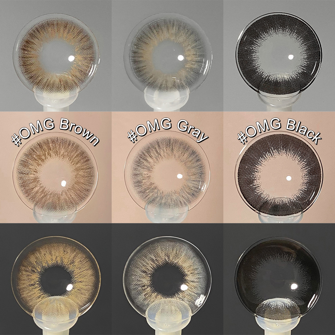 Free Shipping Eye Lenses Color Contact Lens Soft Eye Prescription Contact Lenses 14.5mm Colored Eye Contacts Lentille De Couleur