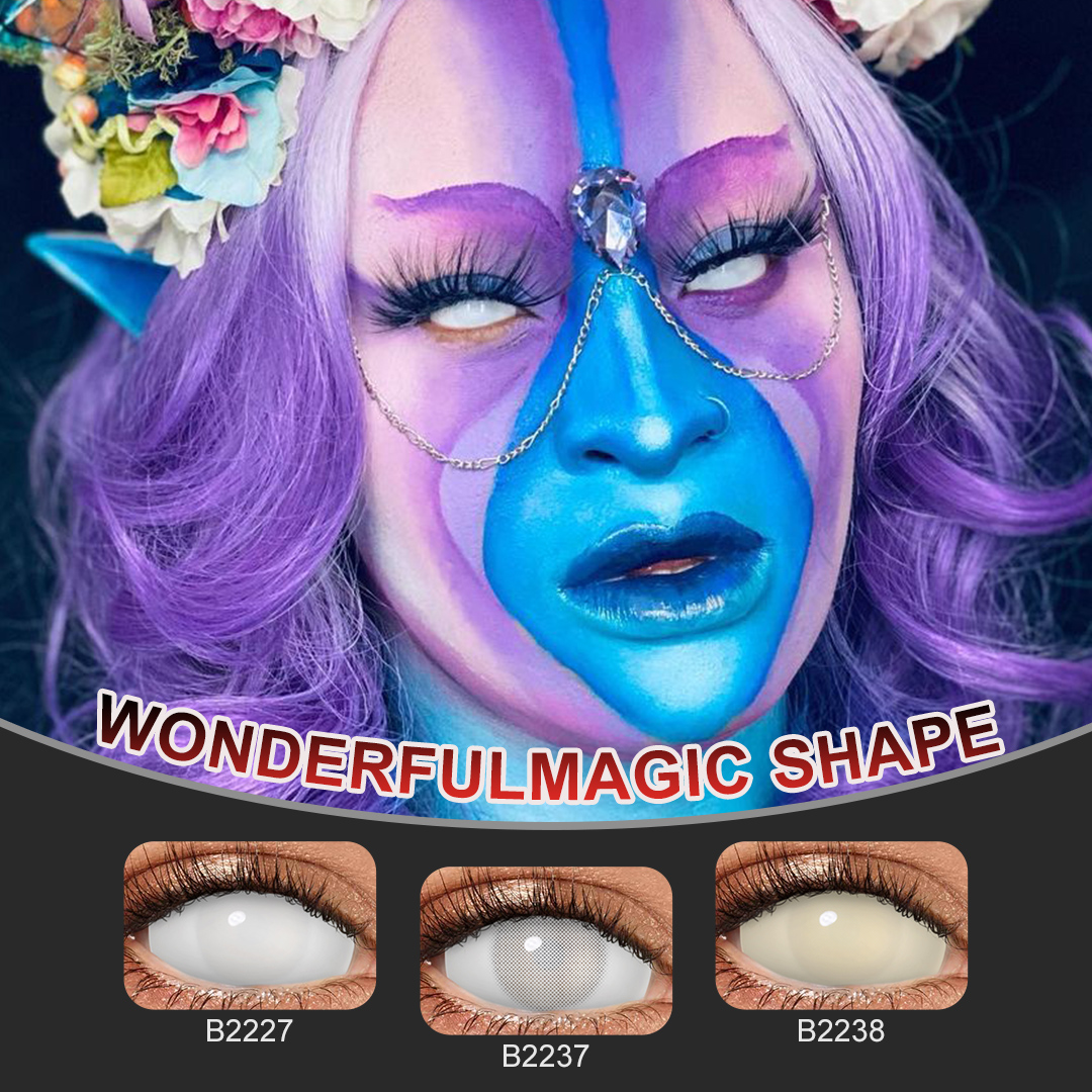 22mm Sclera Lens Effect