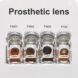 Free Shipping Soft Prosthetic Lens Contacts Factory Wholesale Red Green Brown Color Blind Eye Lens Colored Contact Lenses