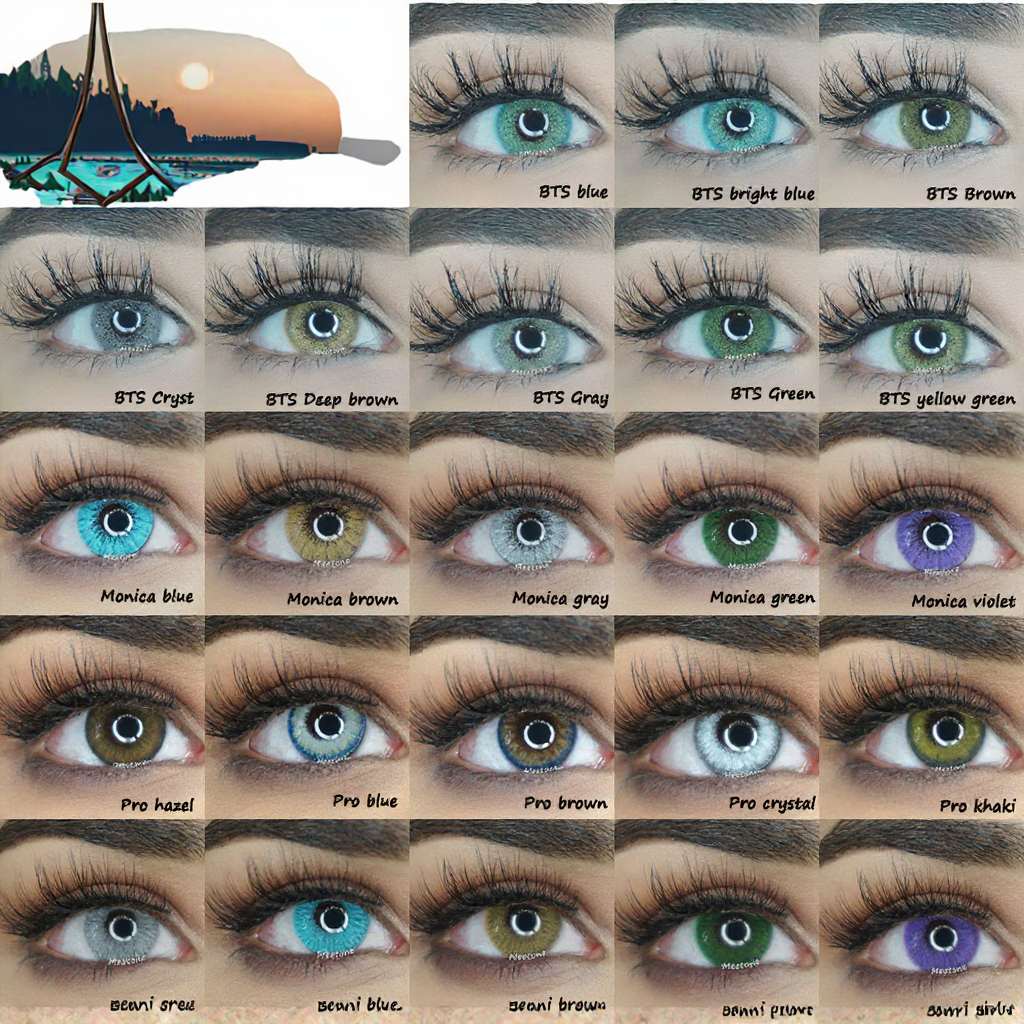 For DSC Pro Penni Soft Natural Colored Contact Lenses Private Label Cosmetic Wholesale Color Contact Lens