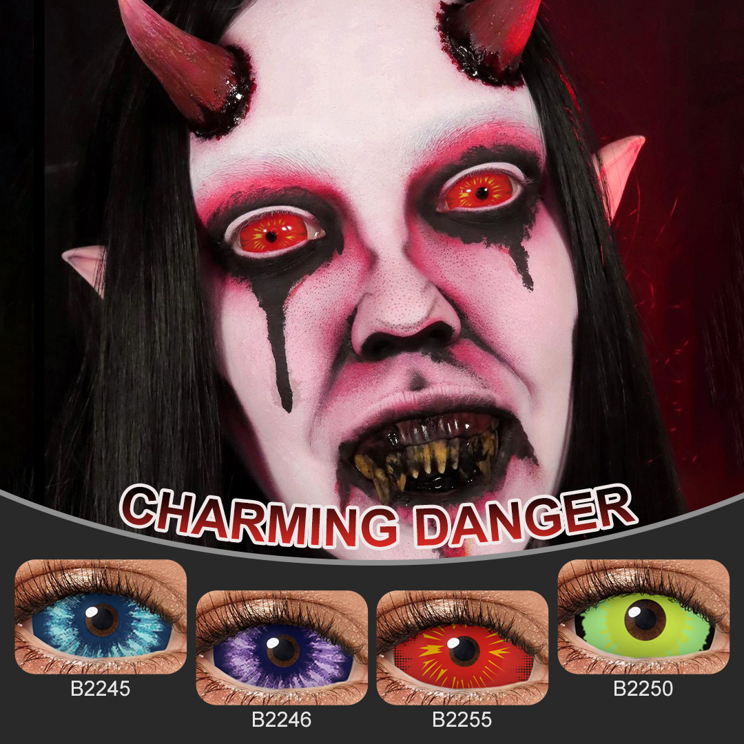 22mm Sclera Lens Effect