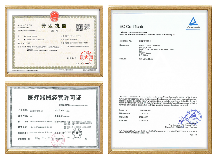 Certifications
