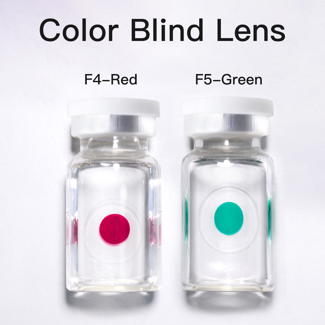 Red Green Brown Blindness Lenses