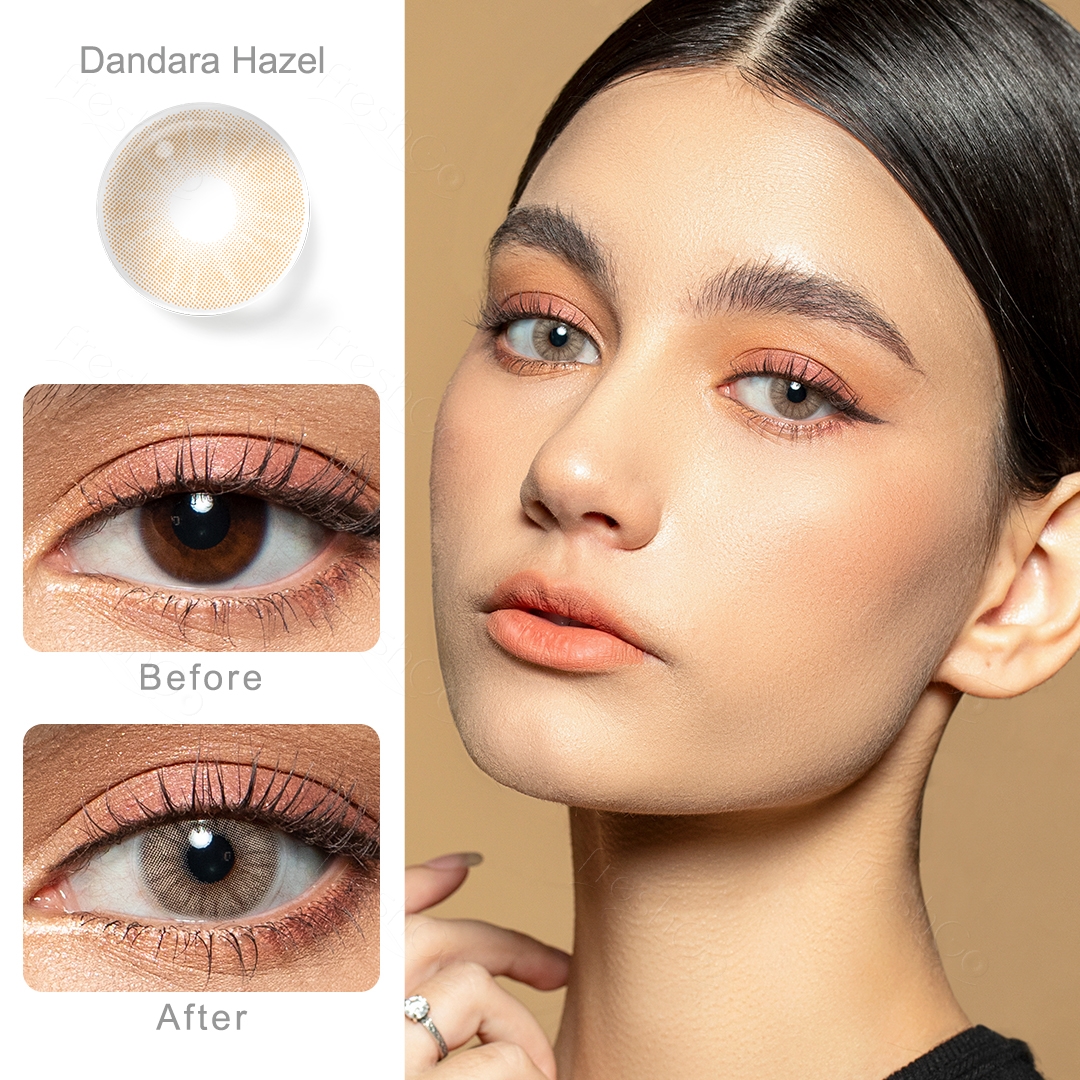 Free Shipping Freshgo Hidrocor Gen 3 Color Contact Lens Colored Contacts Lenses Eye Contact Blue Lentes De Contacto