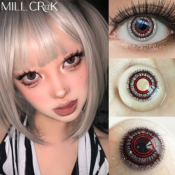 Haipurecon Factory Wholesale Halloween Cosplay Contact Lenses Crazy Design 14.5mm Big Eyes Effect Bulk Order
