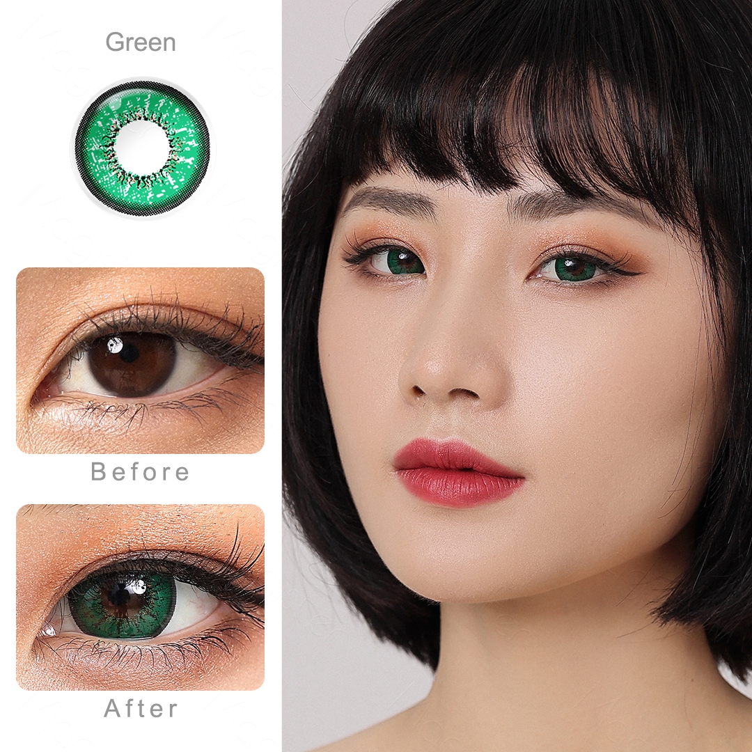 Green Contact Lens