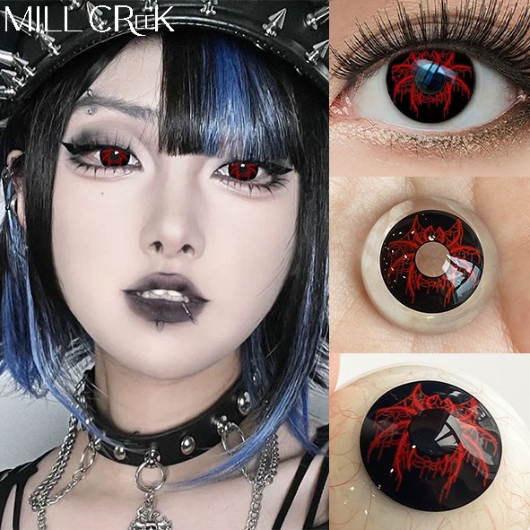 Haipurecon Factory Wholesale Halloween Cosplay Contact Lenses Crazy Design 14.5mm Big Eyes Effect Bulk Order