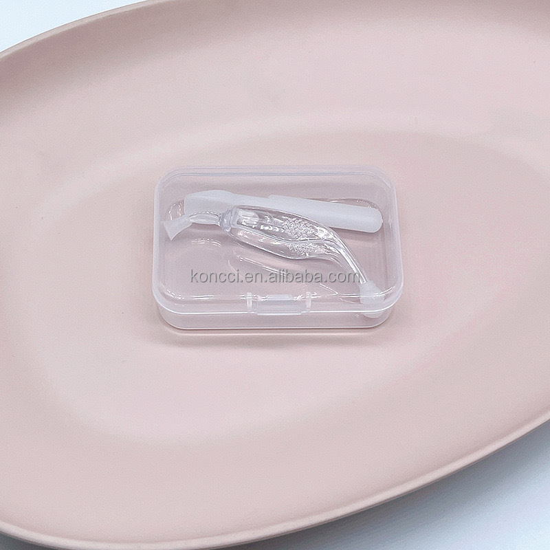 Koncci Chinese Factory Produce Colorful Case for Contact Lenses Transparent Case Contact Lenses Kits A-188