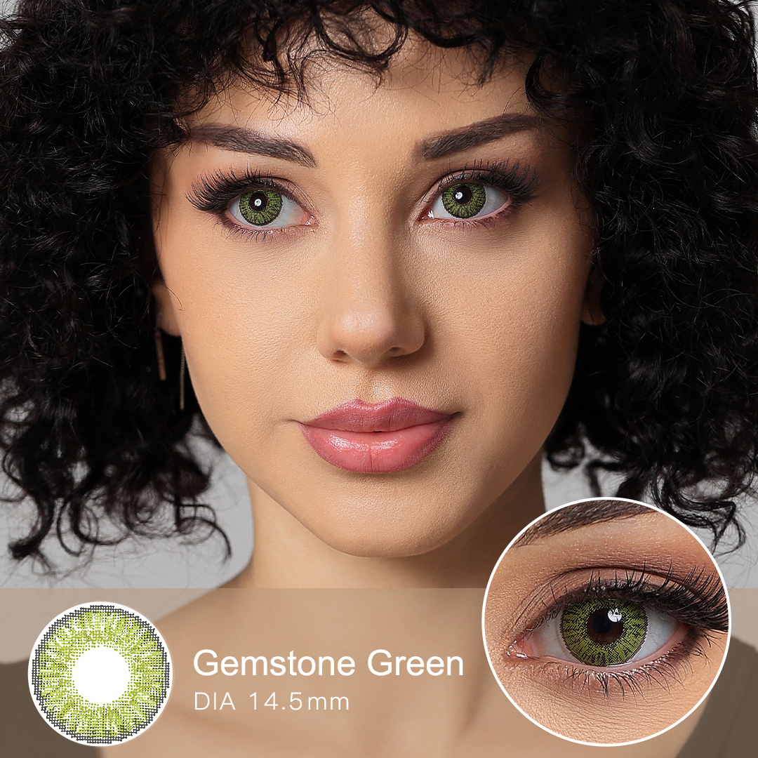 Hot Sales FRESHGO Contact Lens Pure Hazel Lentilles De Contact De Couleur for Dark 3-TONE Eyes Colored Contact Lenses Wholesale