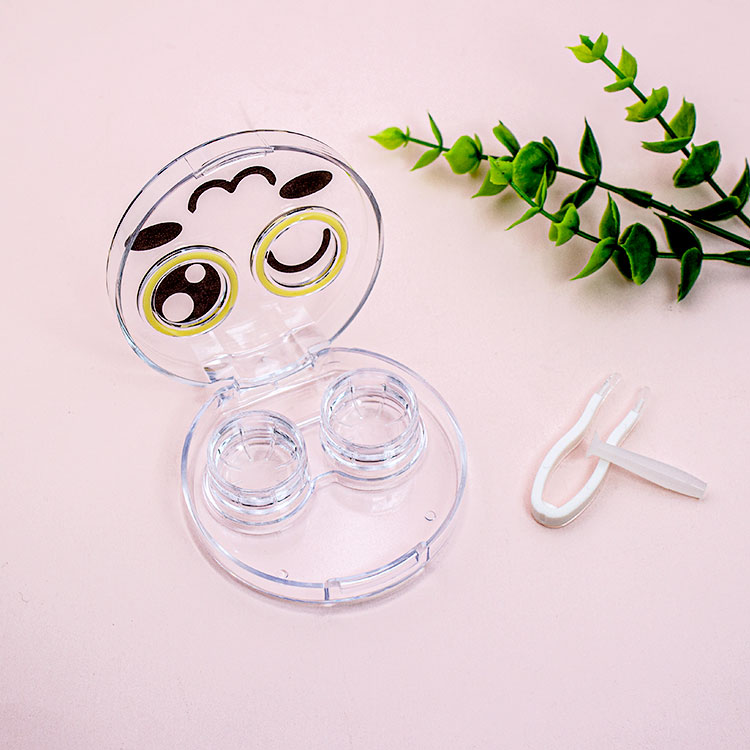 New Design Contact Lenses Eyes Wholesale Natural Color Eye Lens Contact Lenses Packaging Case