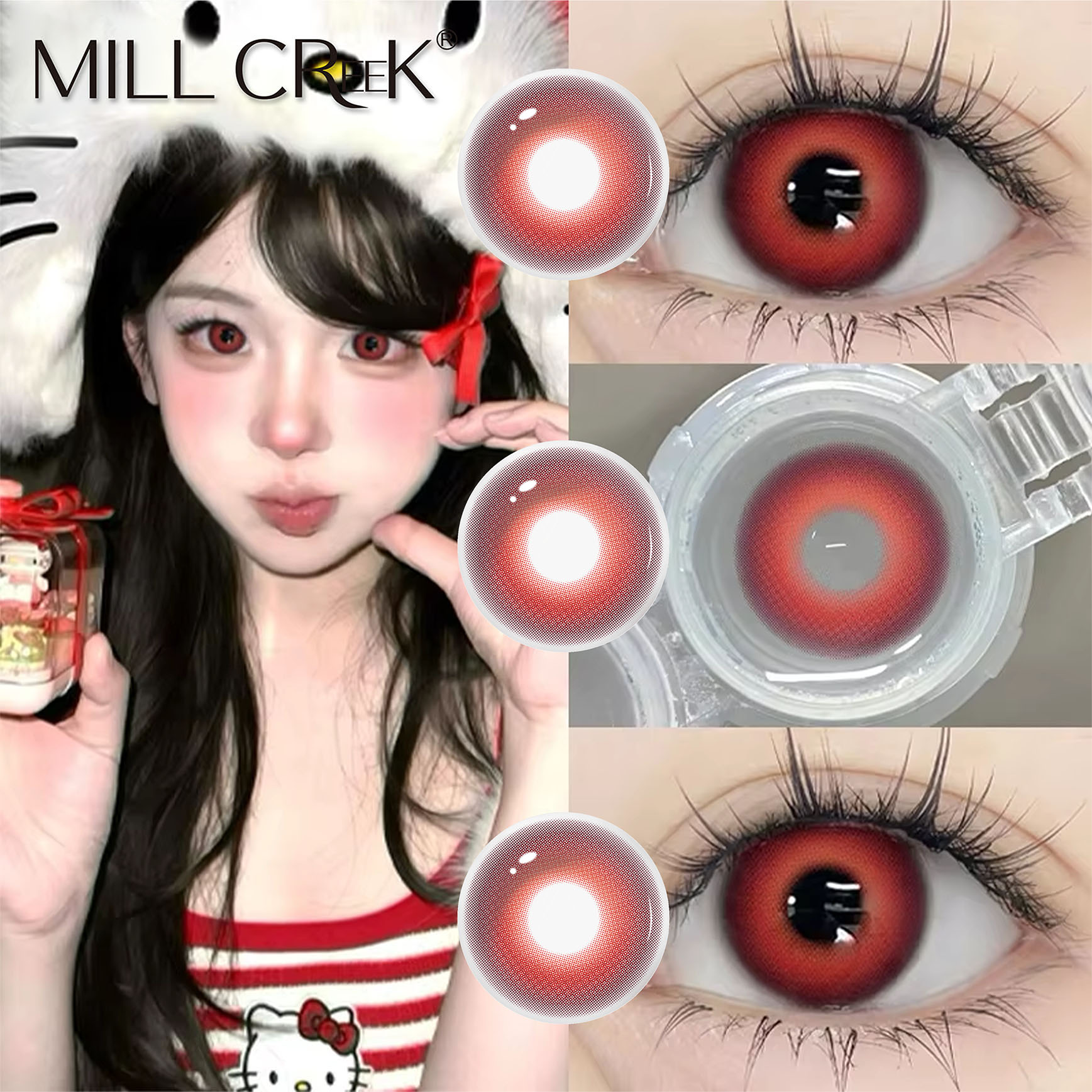Direct Factory Supply-Yimeixi Soft Enlarging Color Lenses 40% Water Content Various Unique Shades Wholesale MOQ Available