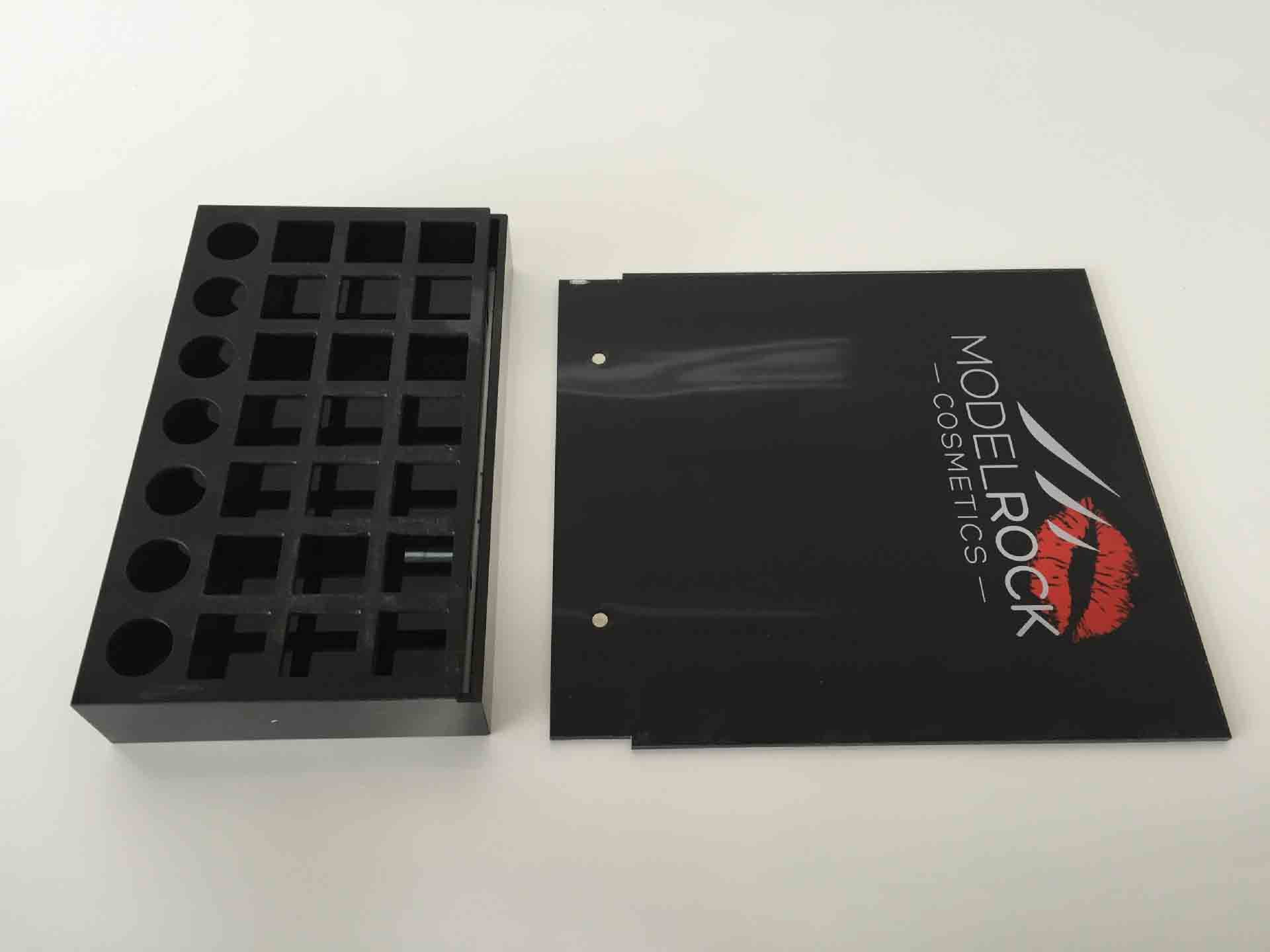 Color Contact Lenses Desktop Display Stand Acrylic Beauty Lens Package Boxes Custom Logo Contact Lens Display Racks