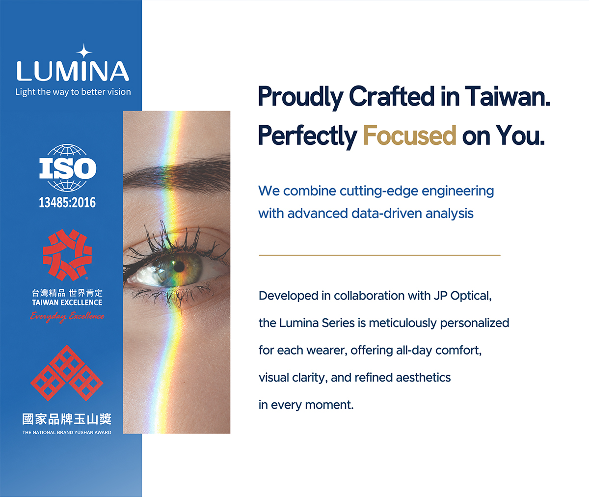 Anti Blue Light Lenses 1.56 UV400 75mm Ideal for Contact Lens Wearers Blue Light Coating Option Custom Prescription Lens
