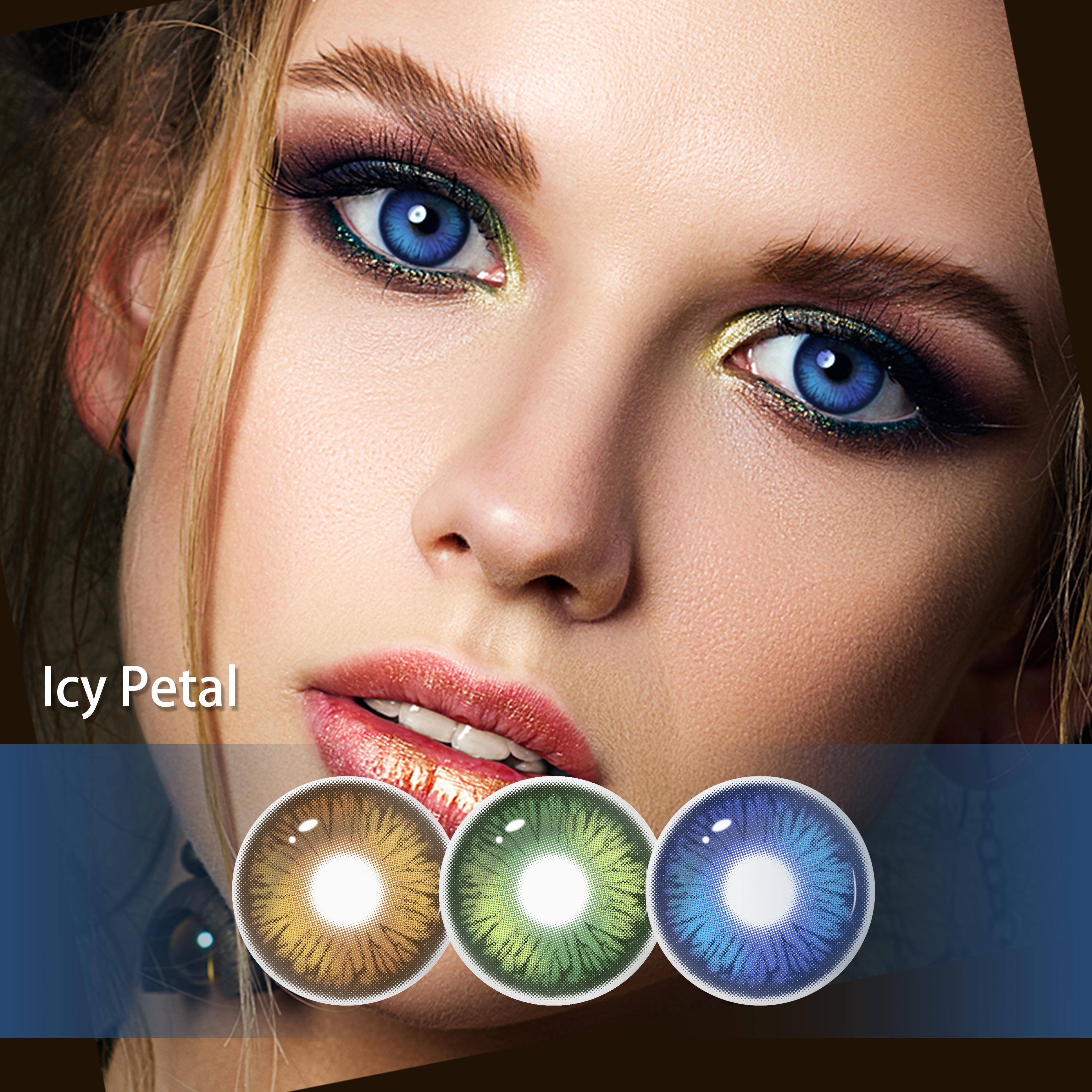 Haipurecon High Quality Soft Contact Lenses Natural Colored Cosmetic Eye Lenses De Contacto Color