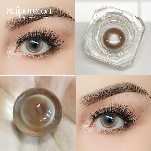 Haipurecon Natural New Series Soft Contact Lenses Beautiful Big Eyes Wholesale Colored Contact Lenses for Eye Enhancements